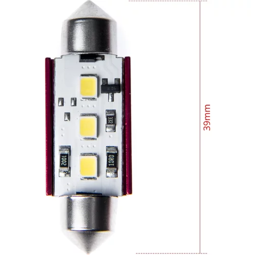 C10W 39MM 3SMD 2835 samsung LED canbus EinParts EPLP03 (EinParts Automotive) - obr. 3