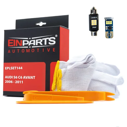 Sada LED žiaroviek do interiéru audi S6 C6 avant EinParts EPLSET144