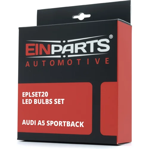 Sada LED žiaroviek do interiéru audi A5 sportback EinParts EPLSET20 (EinParts Automotive) - obr. 4