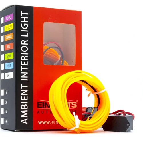 LED svetlovodný pásik 3m EinParts EPAL3M AMBER