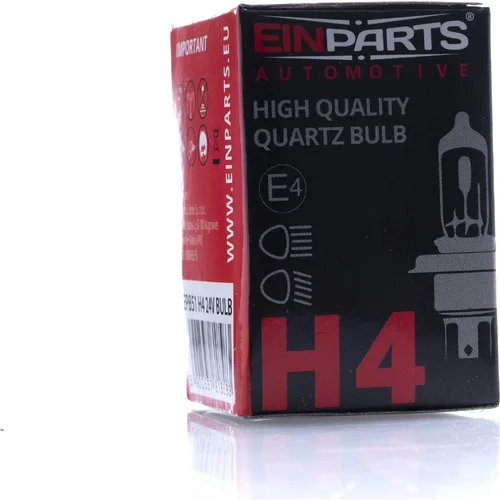 H4 halogénová žiarovka 55/60W EinParts EPB51 (EinParts Automotive) - obr. 3