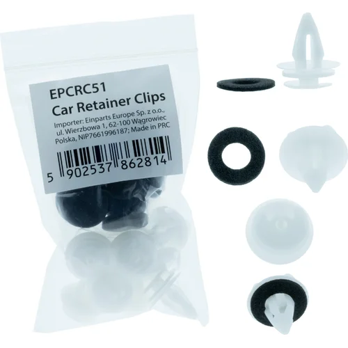 Klipy NA auto 10 KS EinParts EPCRC51