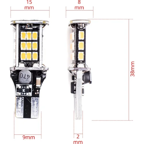 W16W LED žiarovky EinParts EPL249 (EinParts Automotive) - obr. 2