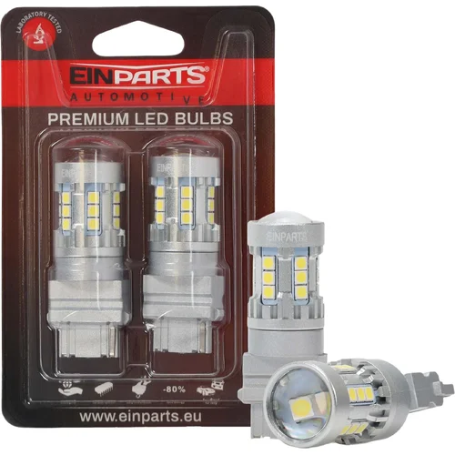 LED žiarovky P27W 3156 20 SMD 3030 6000K EinParts EPL325