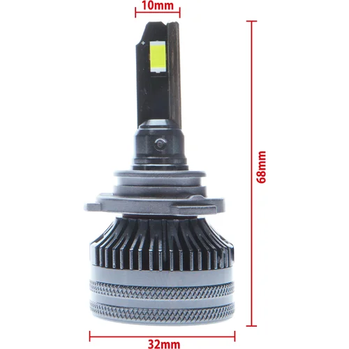 LED autožiarovky HB4 45W 6000K 12/24V EinParts EPLH135 (EinParts Automotive) - obr. 5