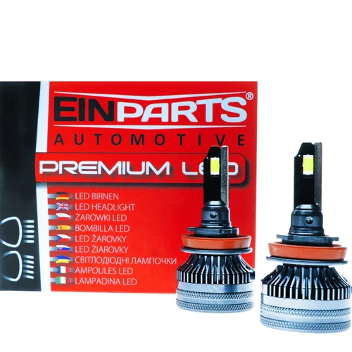 LED autožiarovky H11 45W 6000K 12/24V EinParts EPLH136 (EinParts Automotive)