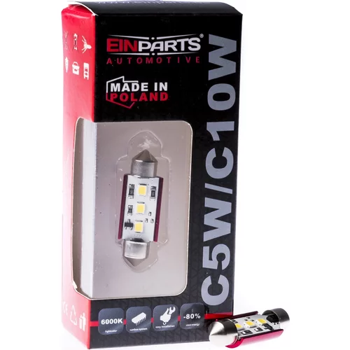 C10W 39MM 3SMD 2835 samsung LED canbus EinParts EPLP03