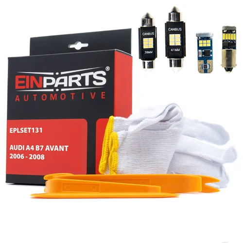Sada LED žiaroviek do interiéru audi A4 B7 avant EinParts EPLSET131