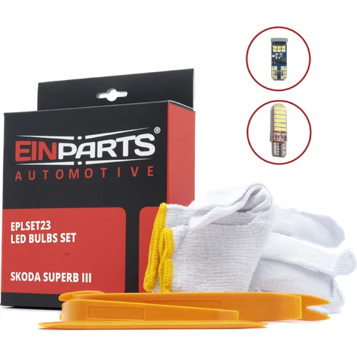 Sada LED žiaroviek do interiéru škoda superb III EinParts EPLSET23