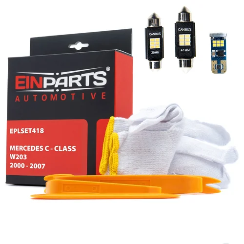 Sada LED žiaroviek do interiéru mercedes C EinParts EPLSET418