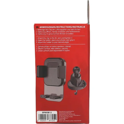 Držiak na telefón do mriežky ventilácie EinParts EPMOB12 (EinParts Automotive) - obr. 7