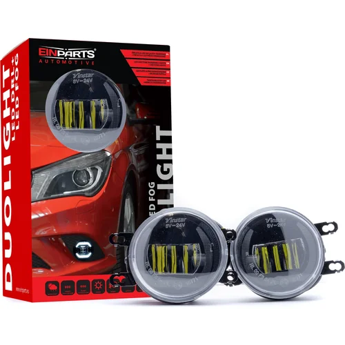 DUOLIGHT DL04 LED Svetlá Pre Denné Svietenie s Hmlovkami