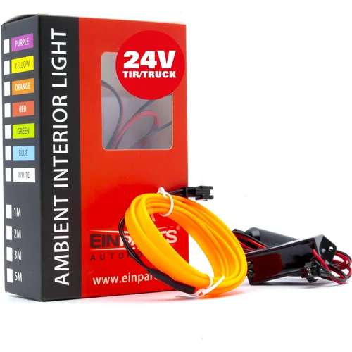 EPAL1M ORANGE LED svetlovodný pásik 1m (oranžový) 24V
