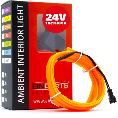 EPAL3M ORANGE LED svetlovodný pásik 3m (oranžový) 24V (EinParts Automotive) - obr. 3