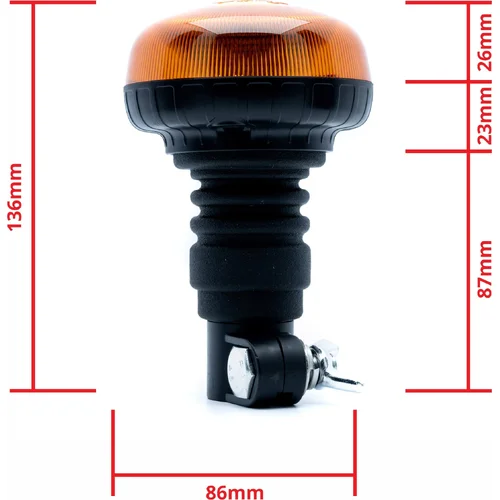 LED maják 54W 12/24V EinParts EPBL01 (EinParts Automotive) - obr. 6