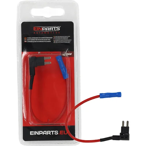 – adaptér poistky MICRO2 bypass so spojkou EinParts EPFH11 (EinParts Automotive)