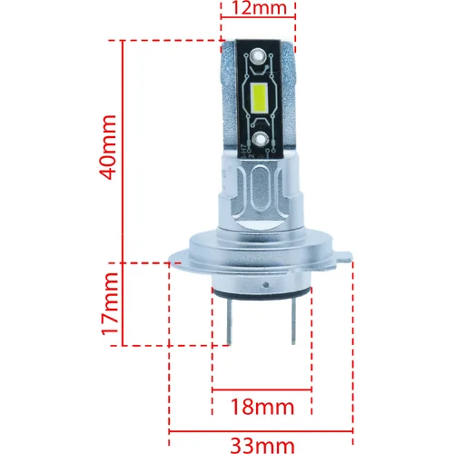 6000K LED žiarovky H7 E57 EinParts EPLH114 (EinParts Automotive) - obr. 6