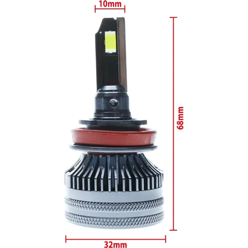 LED autožiarovky H11 45W 6000K 12/24V EinParts EPLH136 (EinParts Automotive) - obr. 5