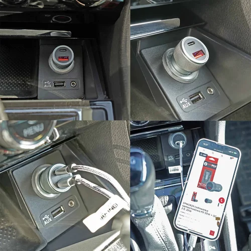 Autonabíjačka PD 20W + QC 3.0 EinParts EPMOB26 (EinParts Automotive) - obr. 5