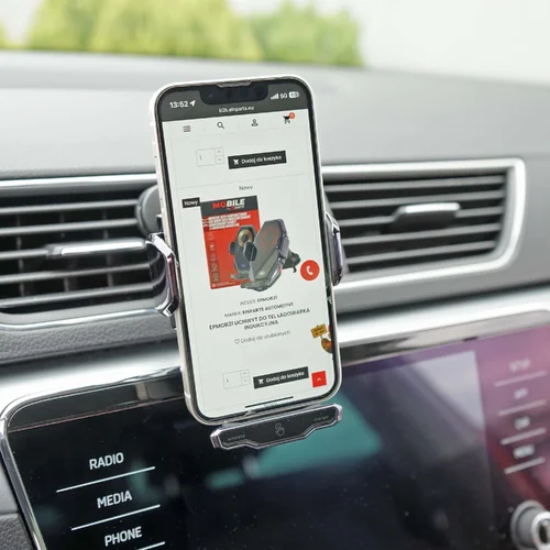 Držiak na telefón s indukčnou nabíjačkou EinParts EPMOB31 (EinParts Automotive) - obr. 8