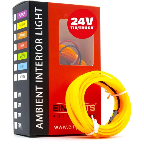 EPAL3M AMBER LED svetlovodný pásik 3m (jantár) 24V (EinParts Automotive) - obr. 3