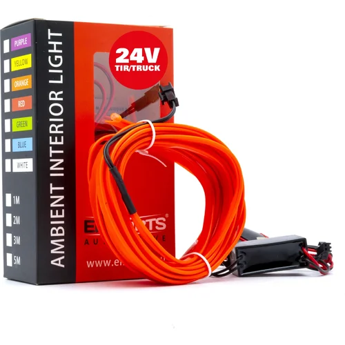 EPAL5M RED LED svetlovodný pásik 5m (červený) 24V