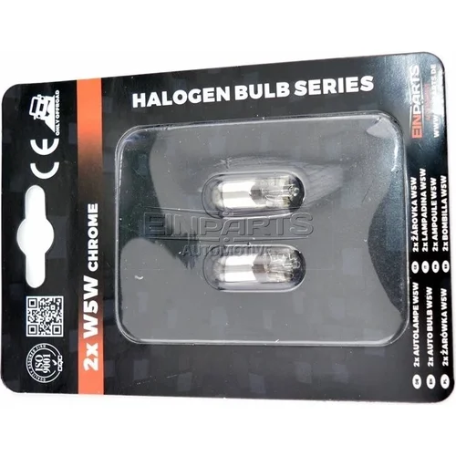 W5W halogénové žiarovky 5W EinParts EPB42K (EinParts Automotive)