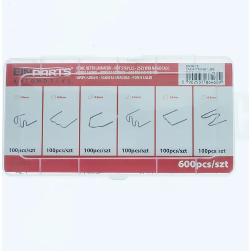 Spony NA opravu plastov 600 KS EinParts EPCRC79 (EinParts Automotive) - obr. 2