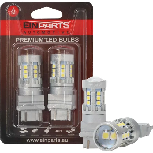 LED žiarovky P27/7W 3157 20 SMD 3030 6000K EinParts EPL326