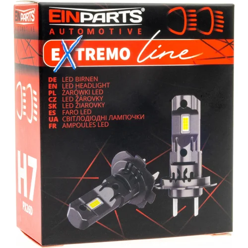 6000K LED žiarovky H7 EinParts EPLH104 (EinParts Automotive) - obr. 3