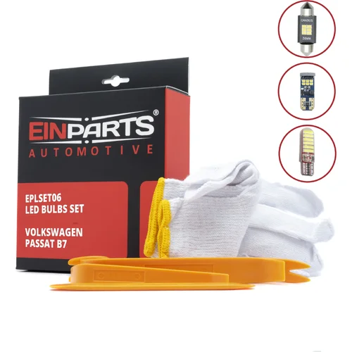 Sada LED žiaroviek do interiéru VW passat B7 EinParts EPLSET06