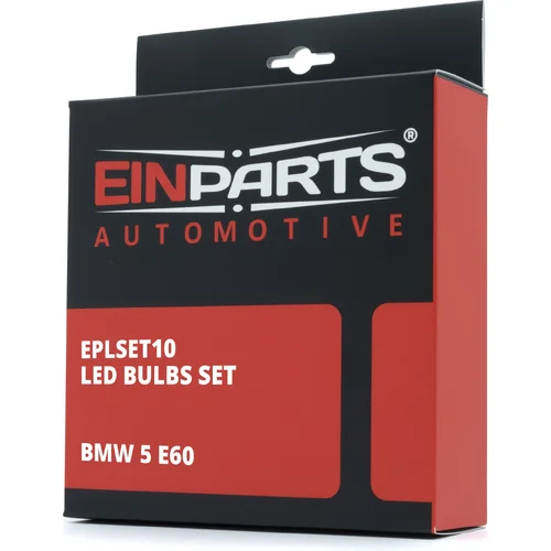 Sada LED žiaroviek do interiéru BMW 5 E60 EinParts EPLSET10 (EinParts Automotive) - obr. 4
