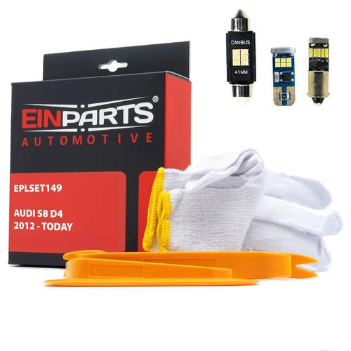 Sada LED žiaroviek do interiéru audi S8 D4 EinParts EPLSET149