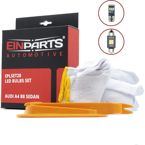 Sada LED žiaroviek do interiéru audi A4 B8 sedan EinParts EPLSET28