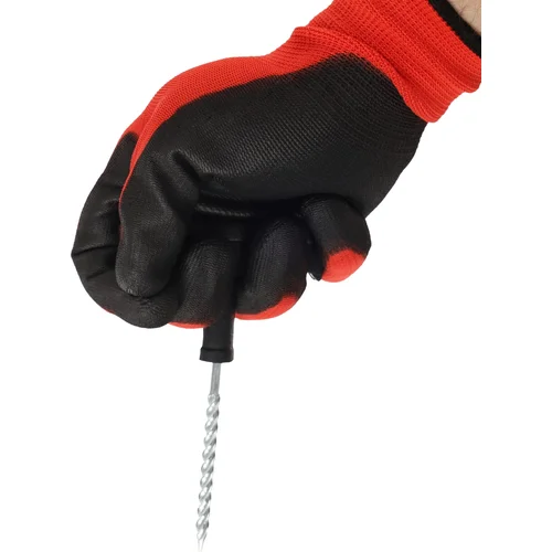 Červené pracovné rukavice veľ. 8 EinParts EPPGS06 (EinParts Automotive) - obr. 5