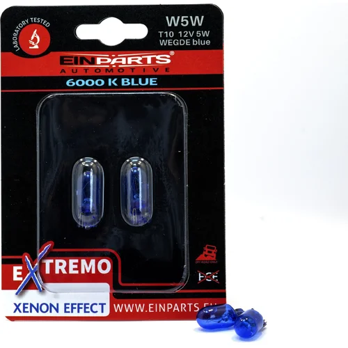 Žiarovky EPB18K W5W 12V Einparts Blue (EinParts Automotive)