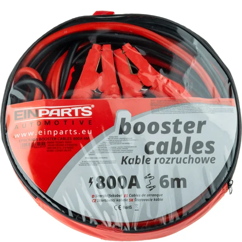 - štartovacie káble 800A 6M EinParts EPBC800A (EinParts Automotive)