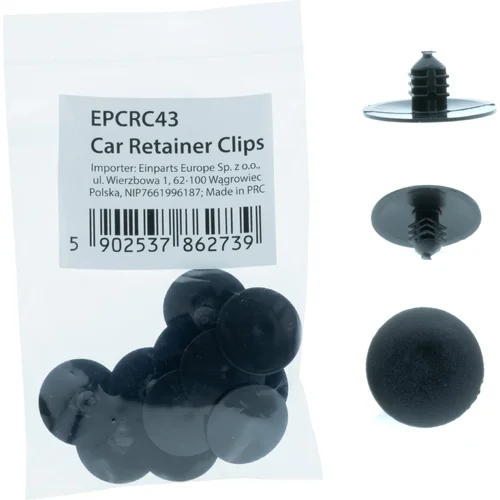 Klipy NA auto 10 KS EinParts EPCRC43
