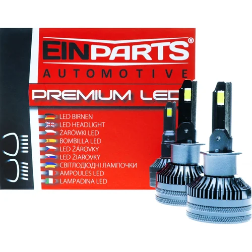 LED autožiarovky H1 45W 6000K 12/24V EinParts EPLH132 (EinParts Automotive)
