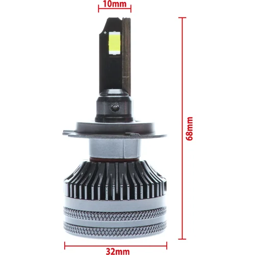 LED autožiarovky H7 45W 6000K 12/24V EinParts EPLH134 (EinParts Automotive) - obr. 4