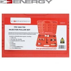 Súprava vyťahovákov, vstrekovacia dýza ENERGY NE00167 - obr. 2