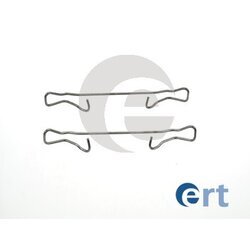 Sada príslušenstva obloženia kotúčovej brzdy ERT 420036