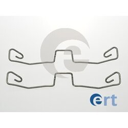 Sada príslušenstva obloženia kotúčovej brzdy ERT 420108