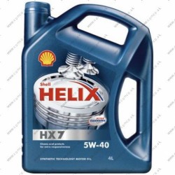 Motorový olej SHELL HELIX HX7 5W-40 4L