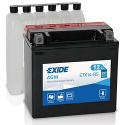 Štartovacia batéria EXIDE ETX14-BS