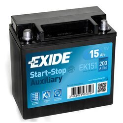 Štartovacia batéria EXIDE EK151 - obr. 1