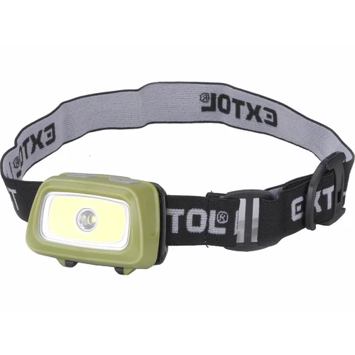 Čelovka 250lm bodová LED, 3x1,5V AAA, EXTOL LIGHT
