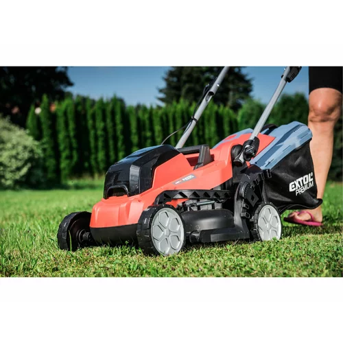 Kosačka na trávu akumulátorová, Garden 20V/2x2Ah, priemer kosenia 33cm, PREMIUM /EXTOL/ - obr. 11
