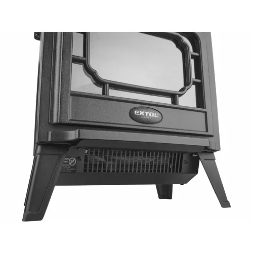 Krb svetelný s vyhrievaním, 900W/1800W, efekt plameňa, 41x36x24cm, LIGHT /EXTOL/ - obr. 2