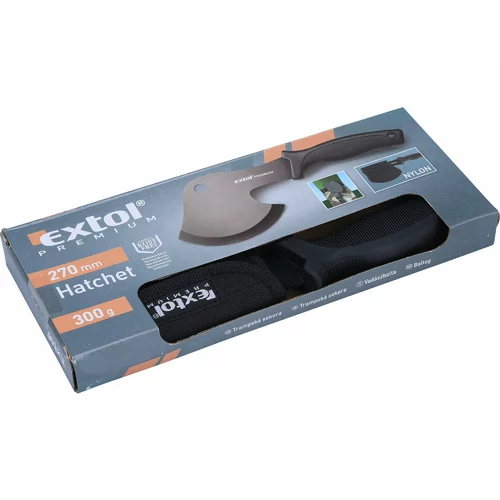 Sekera trampská 270mm, 300g, antikoro, nylonové puzdro na opasok, PREMIUM /EXTOL/ - obr. 2